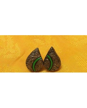 Handpainted Terracotta Jewellery – Ear rings Handpainted Terracotta Jewellery – Ear rings